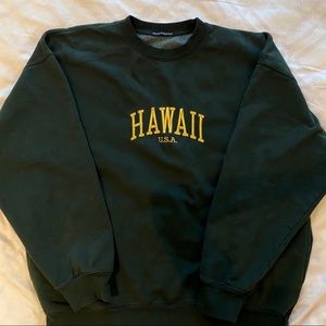 brandy melville hawaii crewneck sweatshirt